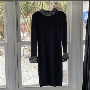 David Warren sweater dress